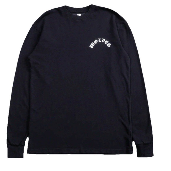 Darc Sport SHE Chopper Wolf Premium Tee Shirt Womens Small Black Long Sleeve - Picture 1 of 7